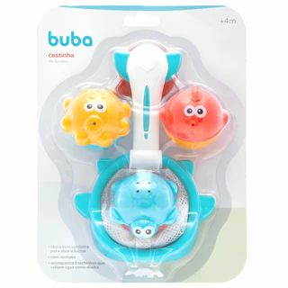 Brinquedo Interativo Para Banho Cestinha De Tubarão 17874 - Buba