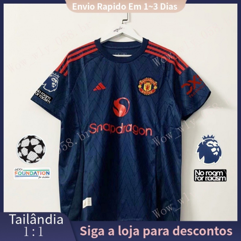 Fãs Versão 2024/25 Campeonato Europeu ML Away camisa de futebol masculino S-4XL