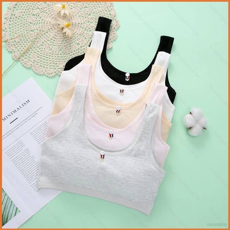 12-13-14-15-16 Anos Kids Bra For Girl teens tops bralette