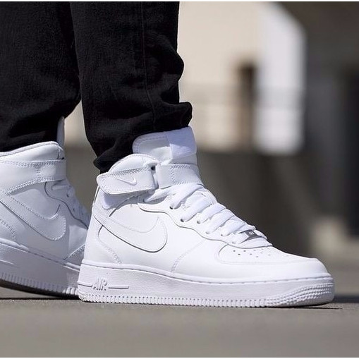 Air Force 1 Tradicional Bota Cano Alto Masculino Feminino Adulto e Infantil Juvenil Envio Imediato Botinha Estiloso Confortável