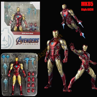 Figura De Ação Homem De Ferro S.H.Figuarts Mark 85 50 SHF-Aranha Miles Morales Gwen Venom Deadpool Brinquedos Presente