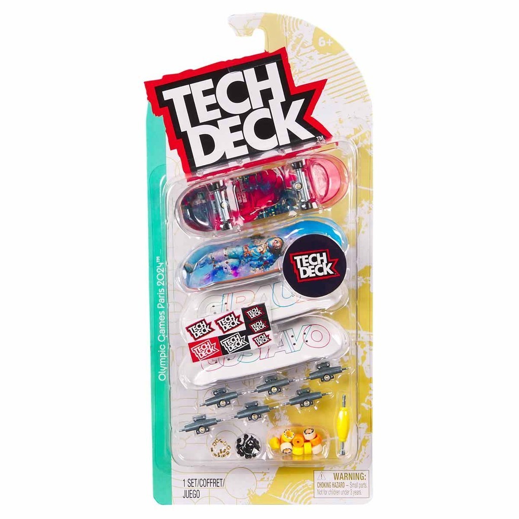 Kit 4 Skate de Dedo Coleção Felipe Paris 2024 - Tech Deck | Shopee Brasil