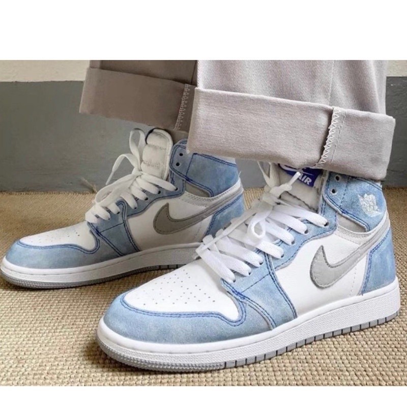 [Ua] Nike Air Jordan 1 tênis tênis masculino alto esporte OG "Super Royale" AJ1 plus 46