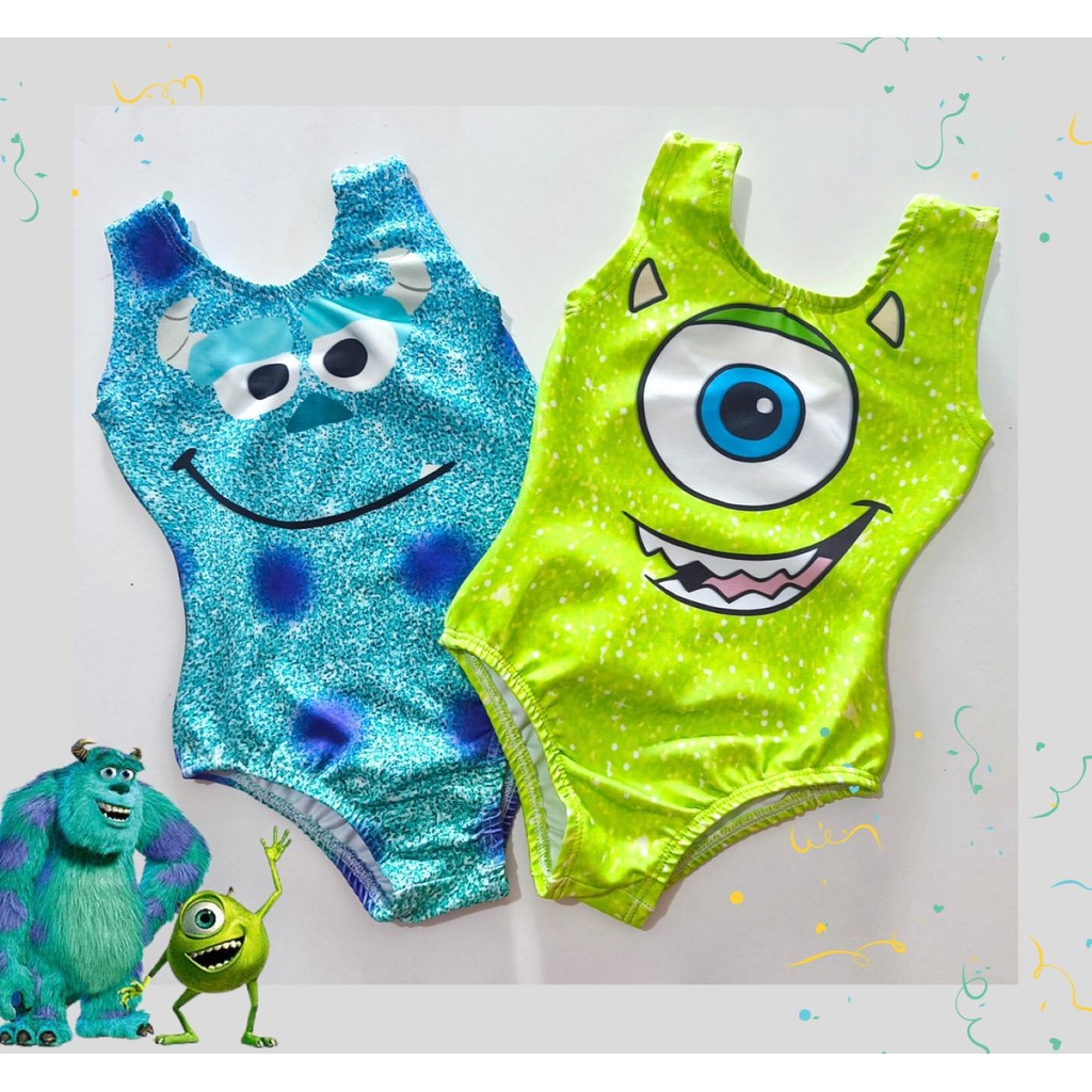 Body Monstros S.A - Infantil ou Adulto - Maiô Monstros S.A | Shopee Brasil