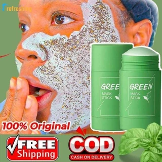Máscara de limpeza de chá verde vara remover cravos máscara facial hidratante equilíbrio óleo skincare máscara sólida máscara de limpeza lama profunda limpa refrescante01
