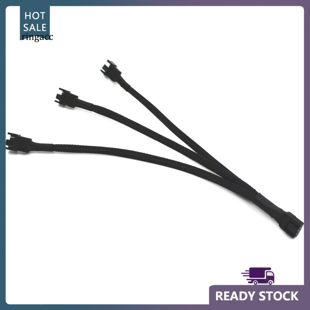 RGA Caixa Do Computador CPU Da Placa Principal 4Pin PWM Conector Ventilador Adaptador Cabo De Extensão