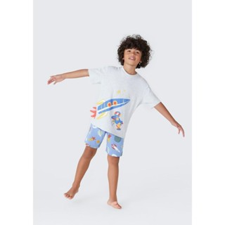 Pijama Infantil Menina Curto Com Estampa Hering Kids