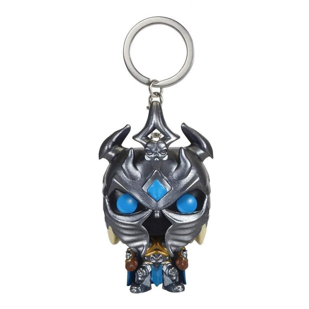 24 horas para entregar os bens Funko POP! Reen World of Warcraft \ N N Lich Rei Arthas Keychain Figura de Ação Keychain Brinquedos modelo bonecas VOFF EFS1
