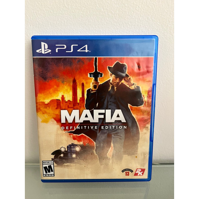 Jogo PS4 Mafia definitive edition original mídia física