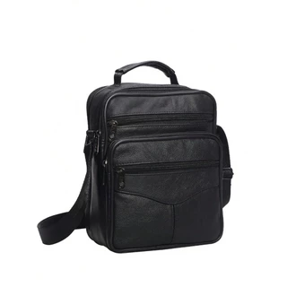 Bolsa Tiracolo Masculino de Couro Ombro