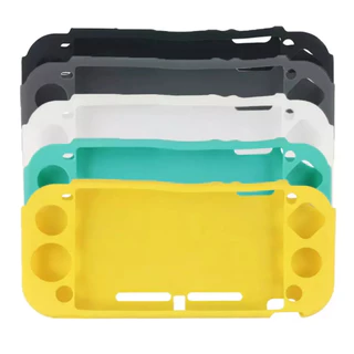 Capa Silicone Nintendo Switch Lite -amarelo-cinza-preto-azul
