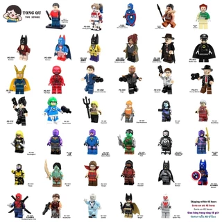 Superhero Minifigures Batman Building Block Doll Collection Modelo de Coleção de Bonecas de Aniversário
