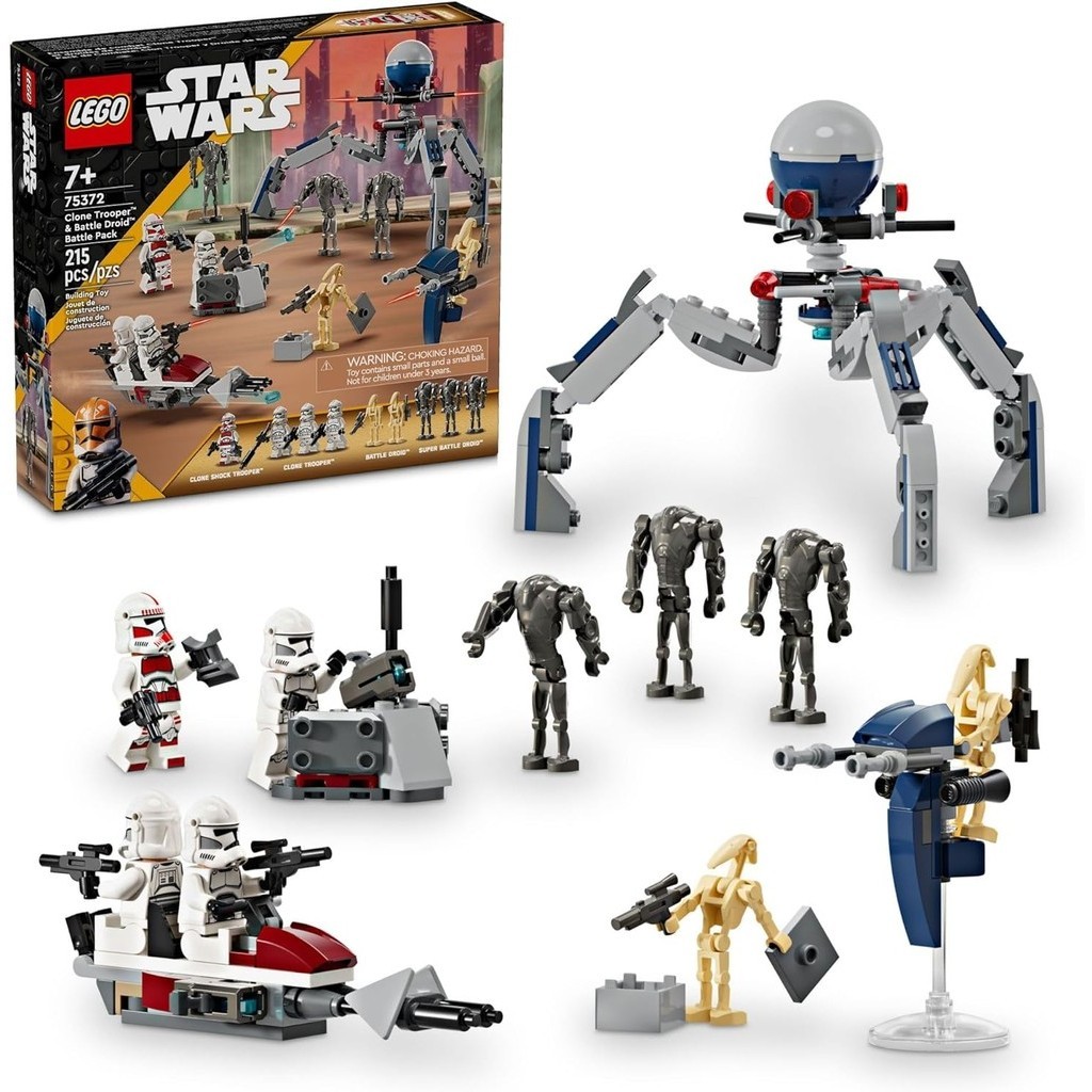 LEGO® 75320 Kit de Construção Star Wars Pack de Batalha - Snowtrooper 105  peças