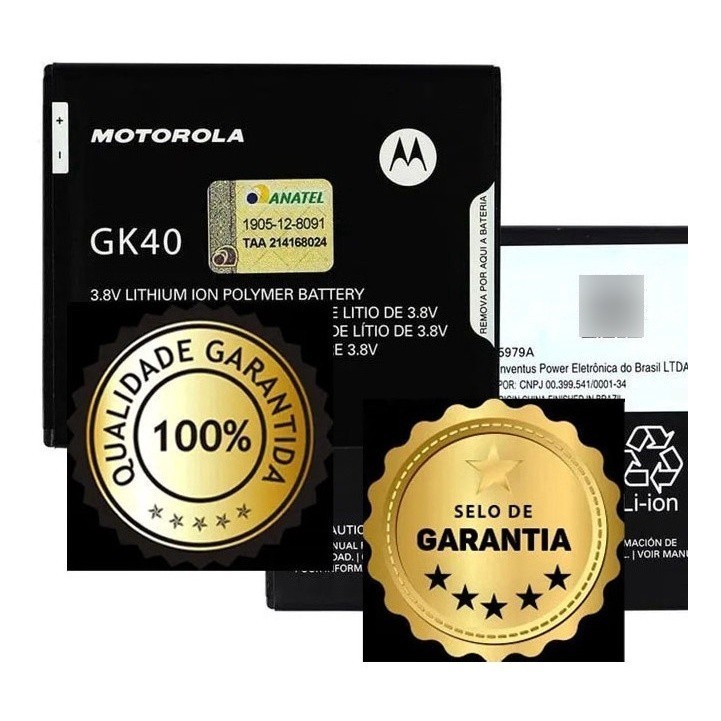 Battria Compatível Com Moto G4 Play/ G5 / E4 Normal Gk40
