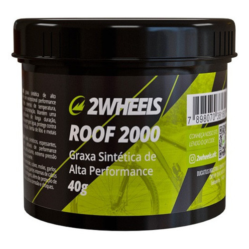 Graxa de Bicicleta Roof 2000 Alto Desempenho 40g 2wheels