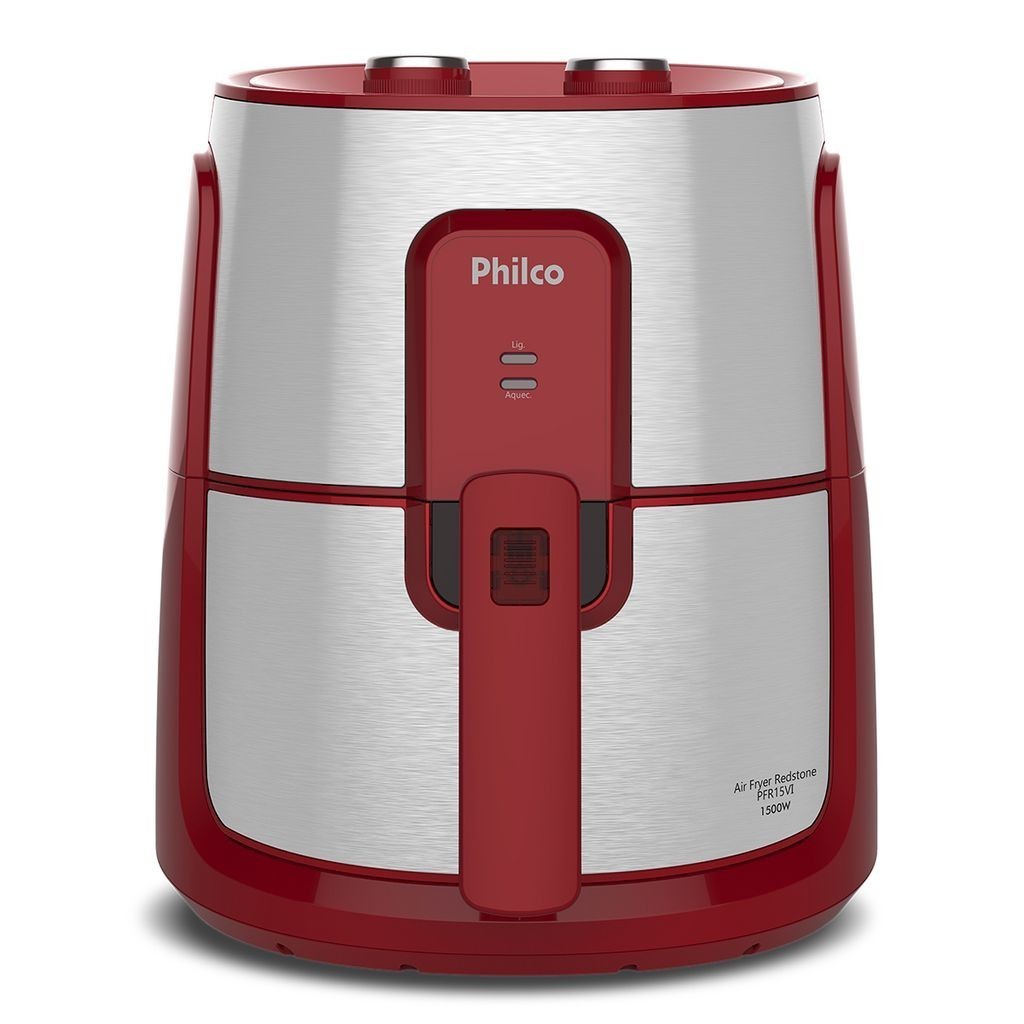 Fritadeira Air Fryer Philco PFR15VI Cesto Quadrado 4,4L 1500W