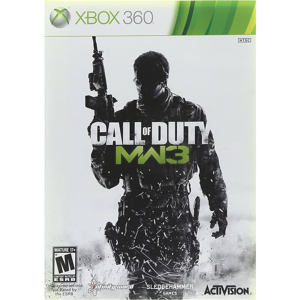 CALL OF DUTY MODERN WARFARE 3- XBOX 360 JOGO MIDIA FISICA ORIGINAL ...