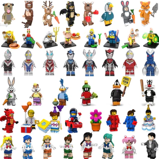 Blocos De Construção Montados Brinquedos Para Crianças Minifiguras De Educação Infantil Presentes