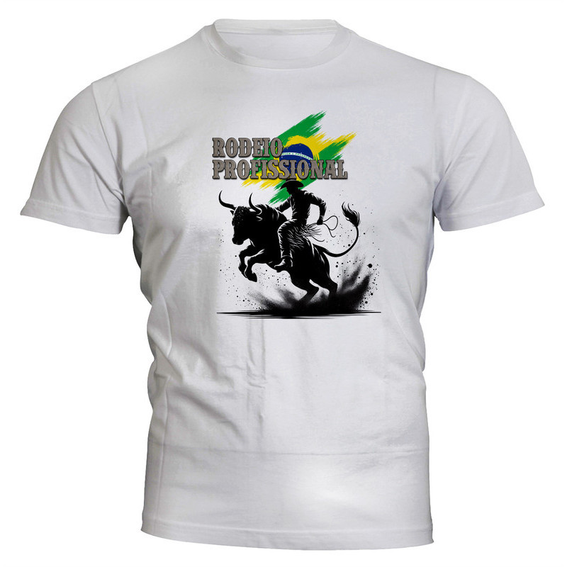 Camiseta Rodeio Profissional em Touros Bull Ryder Ref 7125 | Shopee Brasil