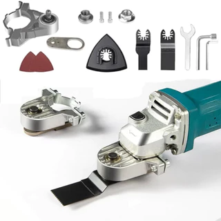Esmerilhadeira Angular De Conversão Rosca Adaptador De Cabeça Universal Para 115 125 Tipo Polimento Oscilante Ferramenta