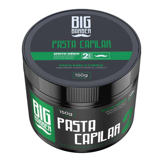 Pasta Capilar Big Barber 150g Level 2 Efeito Médio Profissional