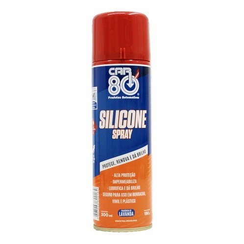 Silicone Spray Lubrificante Alta Performance Lavanda 300 Ml