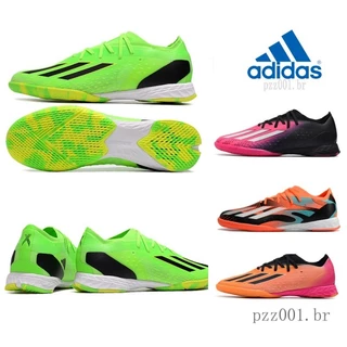 Sapatos De Futebol De Chuteira Futsal Tênis De Couro Masculino Messi x22.1 Copa Do Mundo De Baixo IC Salão Quadra Botas Topo Original