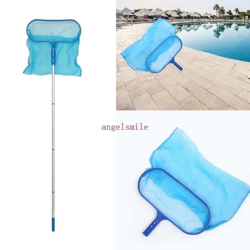 Pool Skimmers Net Fine Mesh Rake Suprimentos De Limpeza De Folhas Para ...