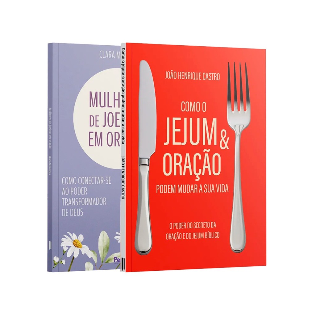 Kit 2 Livros - Poder do Jejum e Oração (Como o Jejum e Oração podem ...