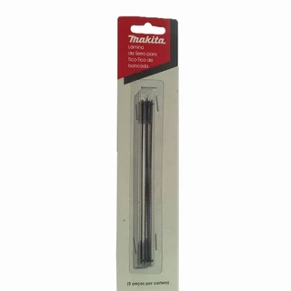 Lâmina HCS Serra Tico Tico Bancada SJ401 10 Dentes B-07484 Makita 5 Peças