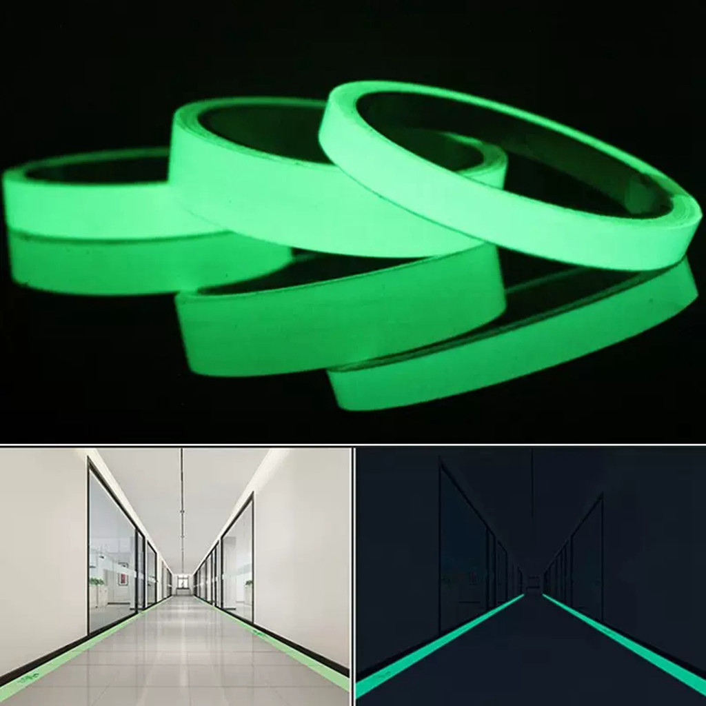 Fita Adesiva Fluorescente Para Brilho No Escuro