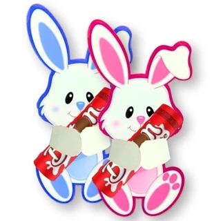 Kit 18 Pega Chocolate Bombom Páscoa Enfeite Coelho Lembrancinha em Oferta na Shopee