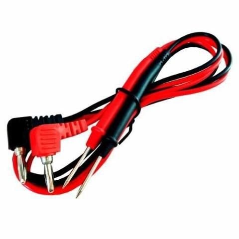 PONTA DE TESTE PARA MULTIMETRO 80CM PLUG 90 GRAUS