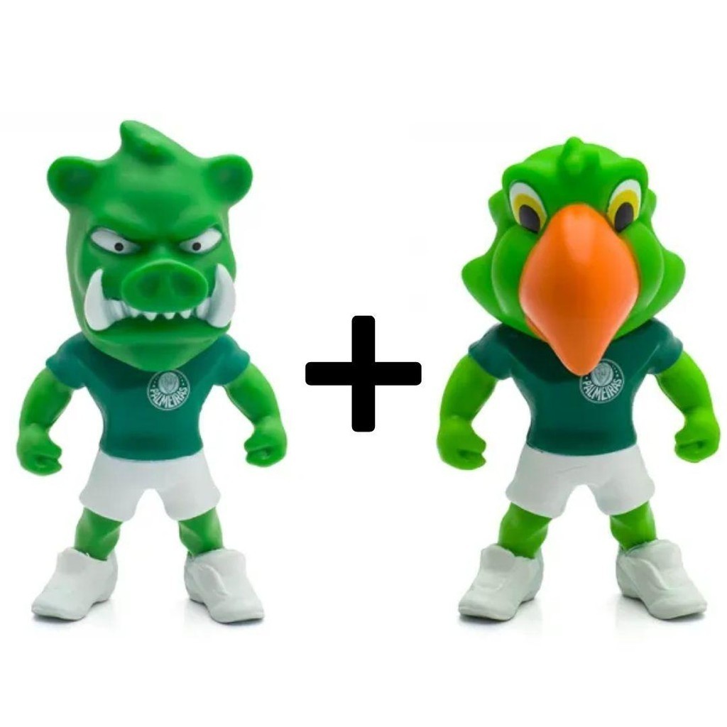 Mascote do Palmeiras Dupla Boneco Futebol Colecionável Vinil | Shopee ...