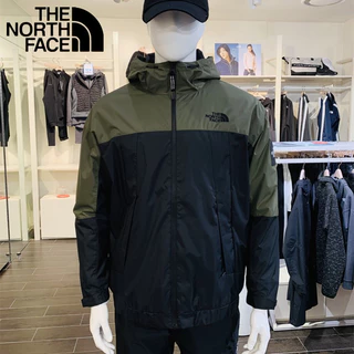 The North Face Logotipo Bordado A Norte O Casal Original De Windbreaker Esportivo Exterior Casaco De Bombardeiro Com Capuz
