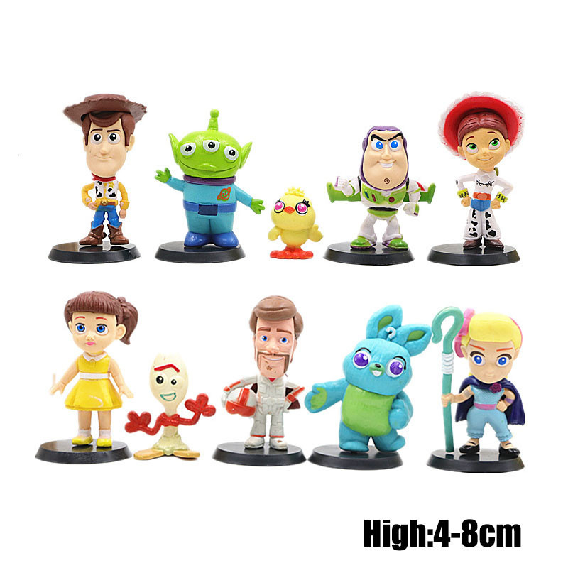 7/8/10/17/38 Pcs/Set Toy Story 2 Woody Buzz Lightyear Alien