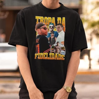 Camisa Unissex Meme Tropa Da Fidelidade Chico Neymar Orochi