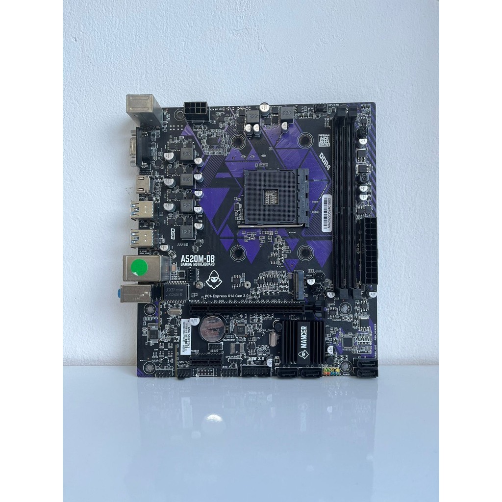 Placa Mãe AM4 A520M Mancer Garantia Nf