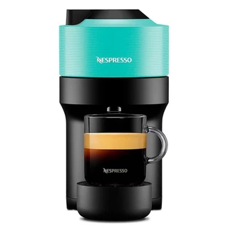 Cafeteira Nespresso Vertuo POP Verde Acqua para Café Espresso Manual - GCV2BR em Oferta na Shopee