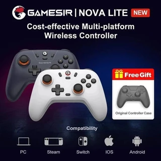 Controlador Sem Fio Bluetooth Gamesir T4 Nova Lite Para Nintendo Switch PC Steam Android iOS Efeito Econômico Do Salão Gamepad