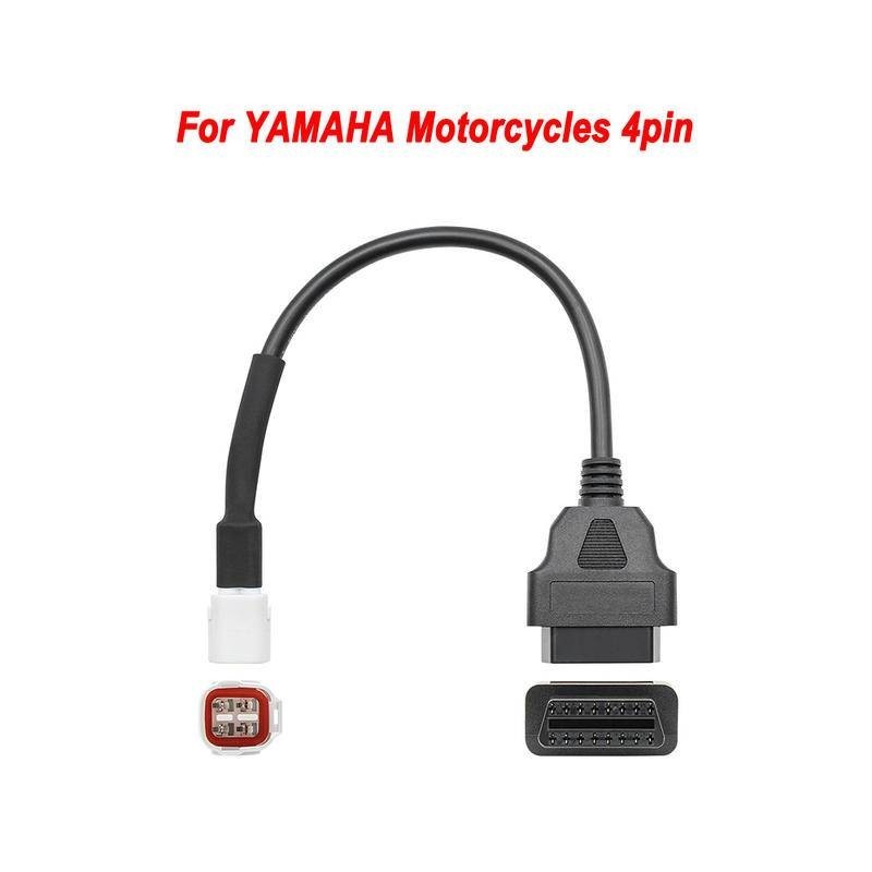 Adaptador OBD2 Para Harley Davidson - Conexão 4 E 6 Pinos Para Diagnóstico