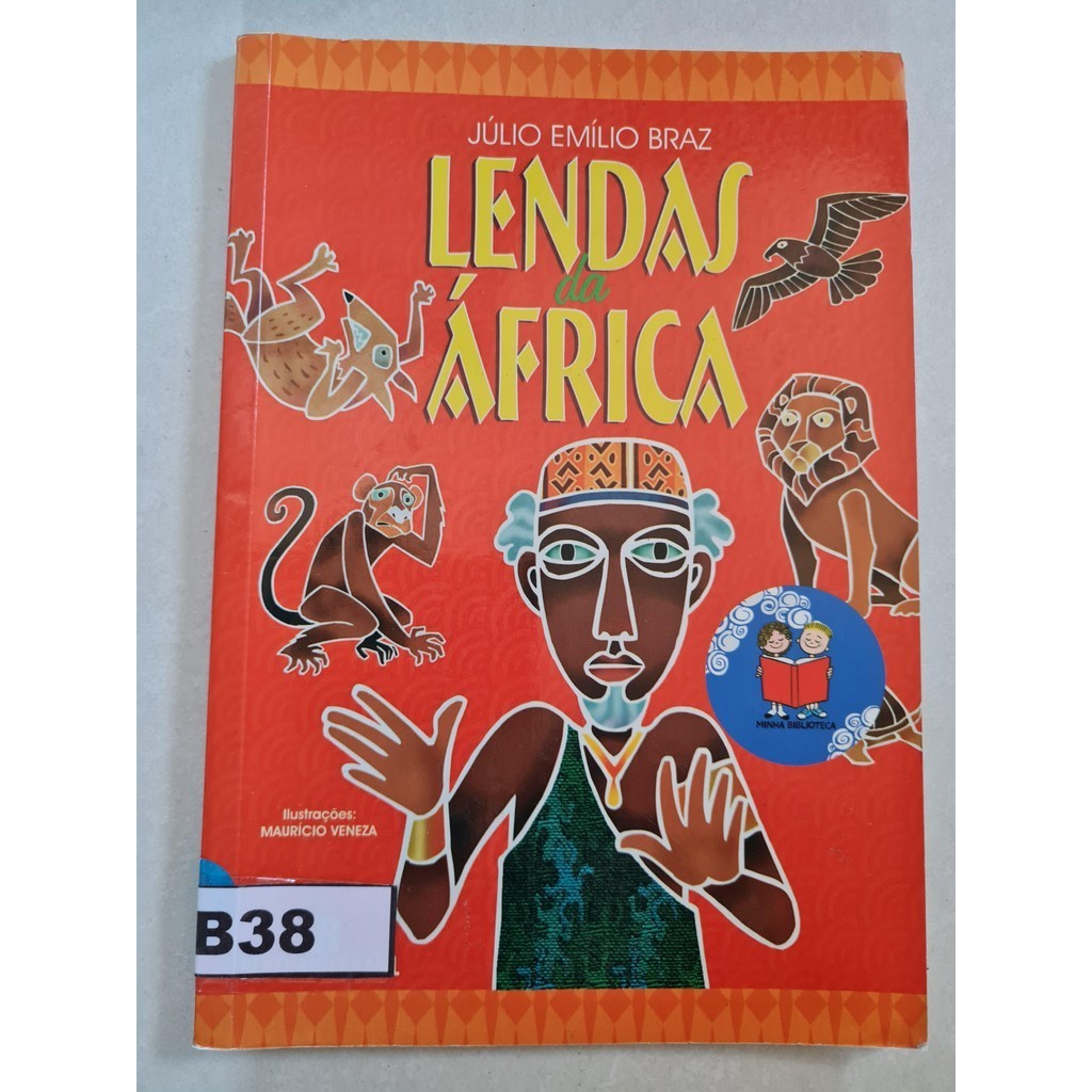 LIVRO, LENDAS DA ÁFRICA, JÚLIO EMÍLIO BRAZ | Shopee Brasil