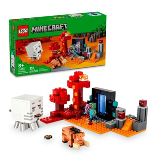 LEGO® Minecraft® A Emboscada no Portal do Nether; 21255