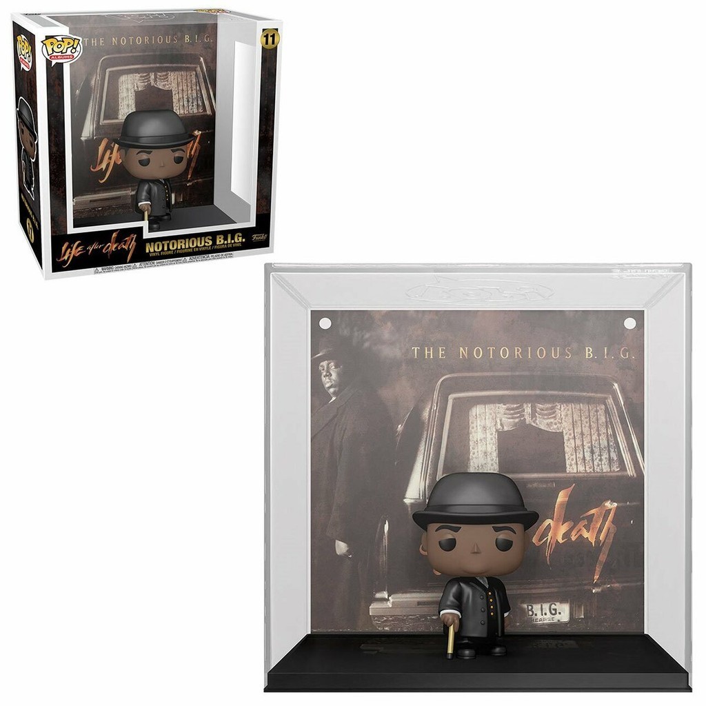 Boneco Funko Pop Rocks Albuns Notorious Biggie Life After Death ...