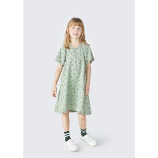 Vestido Infantil Com Babados Hering Kids