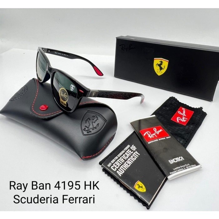 LFUC FFXS Rayban Scuderia Ferrari 4195 Óculos Baratos .