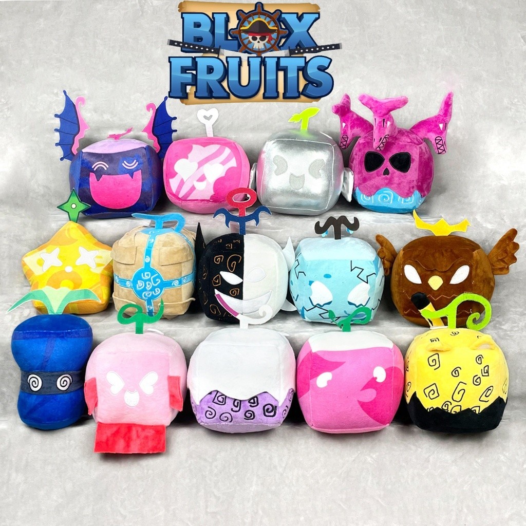 Blox Fruits Roblox Plush , 13cm Dolls and Toys Anime Game Toy Fruit ...