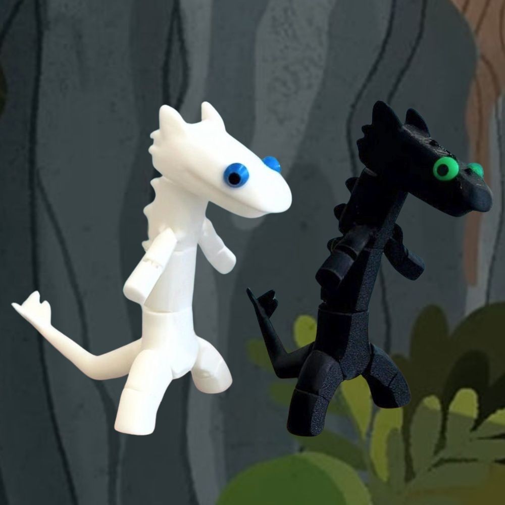 Brinquedo Articulado Banguela Dançando Meme Toothless Dancing