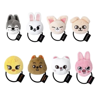 Kpop Idol Stray Kids Gravata De Cabelo De Brinquedo Macio-『 fan Conexão 2024 " skz Toy World " 』
