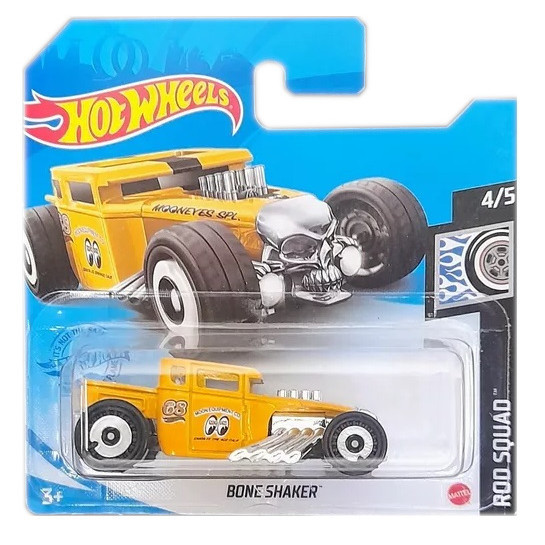 Bone Shaker Rod Squad Hot Wheels Miniatura Temática Mooneyes